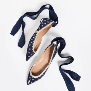 AQUAZURRA BLISS BALLET FLATS BLACK